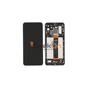 Γνήσια Οθόνη LCD και Μηχανισμός Αφής Με πλαίσιο για Samsung Galaxy A32 5G A326 GH82-25121A Μαύρο (Service Pack)