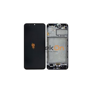 Γνήσια Οθόνη LCD και Μηχανισμός Αφής για Samsung Galaxy M30S M307F LCD GH82-21266A Μαύρο (Service Pack)