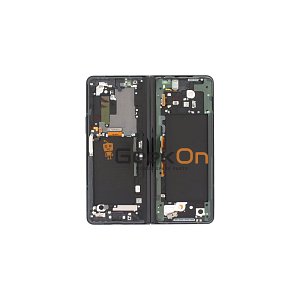 Γνήσια Εσωτερική Οθόνη LCD (inner) Και Μηχανισμός Αφής για Samsung Galaxy Z Fold 3 5G 2020 F926 GH82-26283A GH82-26284A Μαύρο (Service Pack)