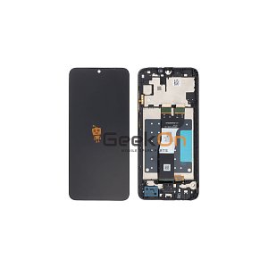 Γνήσια Οθόνη LCD Και Μηχανισμός Αφής για Samsung Galaxy A05s A057G GH81-24364A Μαύρο (Service Pack)