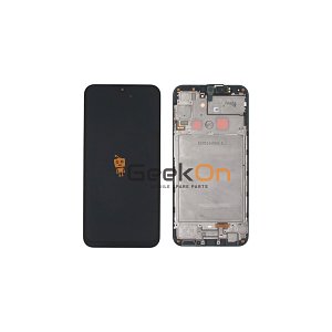 Γνήσια Οθόνη LCD Και Μηχανισμός Αφής Με Πλαίσιο για Samsung Galaxy Galaxy A24 4G A245 GH82-31240A (Service Pack)