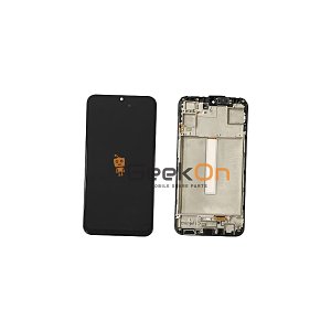 Γνήσια Οθόνη LCD Και Μηχανισμός Αφής Με Πλαίσιο για Samsung Galaxy M34 5G M346 GH82-32722A Black (Service Pack)