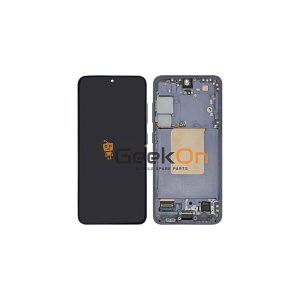 Γνήσια Οθόνη LCD Και Μηχανισμός Αφής Με Πλαίσιο για Samsung Galaxy S24 5G S921 GH82-33287C Violet (Service Pack)