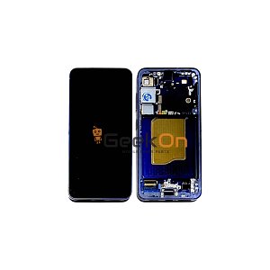 Γνήσια Οθόνη LCD Και Μηχανισμός Αφής Με Πλαίσιο για Samsung Galaxy S25 5G S931 GH82-36329D Navy Blue (Service Pack)