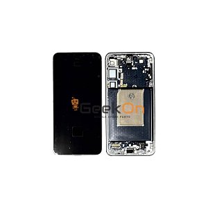 Γνήσια Οθόνη LCD Και Μηχανισμός Αφής Με Πλαίσιο για Samsung Galaxy S25 Plus 5G S936 GH82-36368C Icy Blue (Service Pack)