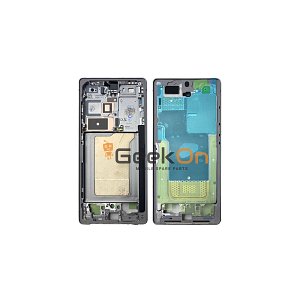 Γνήσια Οθόνη LCD Και Μηχανισμός Αφής Με Πλαίσιο για Samsung Galaxy S25 Ultra 5G S938 GH82-36387C Silver (Service Pack)