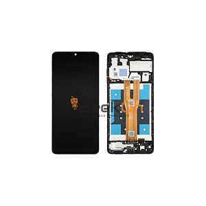 Γνήσια Οθόνη LCD Και Μηχανισμός Αφής Με Πλαίσιο για Samsung Galaxy A06 4G A065 GH81-26440A Μαύρο (Service Pack)