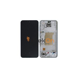 Γνήσια Οθόνη LCD Και Μηχανισμός Αφής Με Πλαίσιο για Samsung Galaxy A36 5G A366 Lavender (Service Pack)