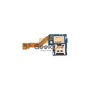 Καλωδιοτανία Υποδοχής Κάρτας Sim Μονόκαρτο / Single Sim Card Tray Holder Flex για Sony Xperia S Lt26i