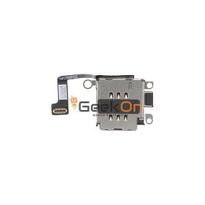 Καλωδιοταινία Υποδοχής Κάρτας Sim / Sim Card Reader Flex Cable για iPhone 15 Dual Card China Version