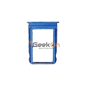 Υποδοχή κάρτας SIM και SD Tray για Xiaomi Mi 8 Μπλε