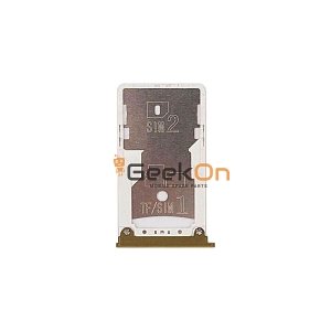Υποδοχή κάρτας SIM και SD Tray για Xiaomi Mi Max Χρυσό