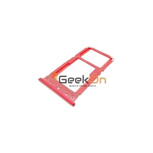 Υποδοχή κάρτας SIM και SD Tray για Xiaomi Redmi Note 6 Pro Κόκκινο