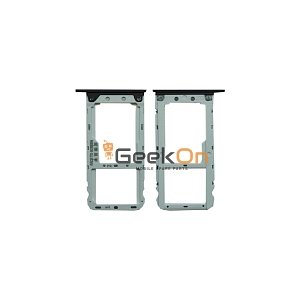 Υποδοχή κάρτας SIM και SD Tray για Xiaomi Redmi Note 5 Μαύρο