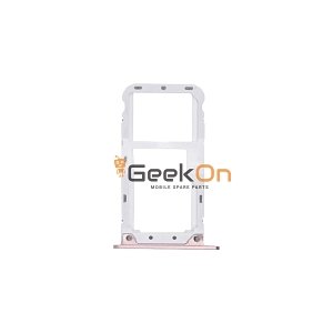 Υποδοχή κάρτας SIM και SD Tray για Xiaomi Redmi Note 5 Ροζ