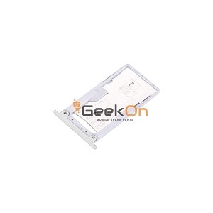 Υποδοχή κάρτας SIM και SD Tray για Xiaomi Redmi Note 4X Ασημί