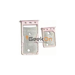 Υποδοχή κάρτας SIM και SD Tray για Xiaomi Redmi 5A Ροζ