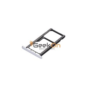 Υποδοχή κάρτας SIM και SD Tray για Xiaomi Redmi Note 8 Pro Ασημί