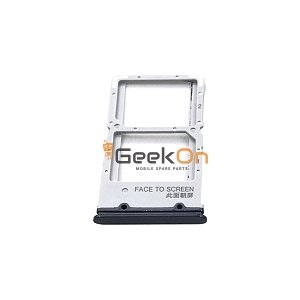 Υποδοχή κάρτας SIM και SD Tray για Xiaomi Mi 9T Pro Μαύρο