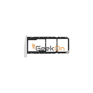 Υποδοχή κάρτας Dual SIM και Micro SD / Dual Sim Tray and SD Card για Motorola Moto G7 XT1962 Clear White