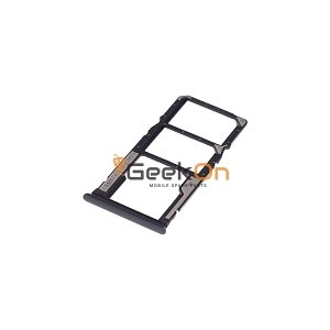 Υποδοχή κάρτας SIM και SD Tray για Xiaomi Redmi 7 Μαύρο