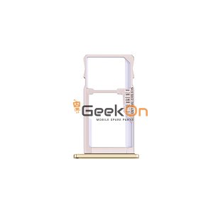 Υποδοχή κάρτας Dual SIM και Micro SD / Dual Sim Tray and SD Card για Meizu M5 Note Χρυσό