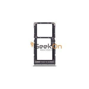 Υποδοχή κάρτας SIM και Micro SD / Sim Tray and SD Card Single για Xiaomi Poco M4 Pro 5G Ασημί