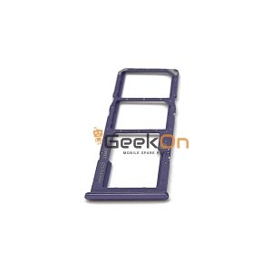 Υποδοχή κάρτας SIM και Micro SD / Sim Tray and SD Card για Samsung Galaxy A50s A507 Prism Crush Violet