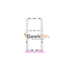 Υποδοχή κάρτας SIM και SD Tray για Xiaomi Redmi 5 Plus Ροζ