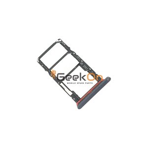 Υποδοχή κάρτας Dual Sim / Dual Sim Tray για Motorola Moto G22 Cosmic Black