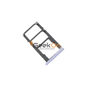 Υποδοχή κάρτας Dual Sim / Dual Sim Tray για Realme C31 Light Silver
