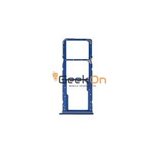 Υποδοχή κάρτας Dual Sim / Dual Sim Tray για Samsung Galaxy A03 Core SM-A032F Blue