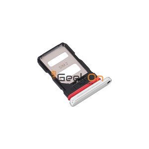 Υποδοχή κάρτας Dual Sim / Dual Sim Tray για Xiaomi 11T Pro Moonlight White