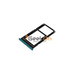 Υποδοχή κάρτας Dual Sim / Dual Sim Tray για Xiaomi Redmi Note 10 5G Aurora Green