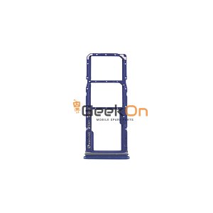 Υποδοχή κάρτας Dual SIM και SD Tray για Samsung Galaxy A9 2018 A920 Μπλε