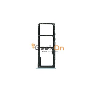 Υποδοχή κάρτας Dual Sim / Dual Sim Tray για Realme 7 Mist White