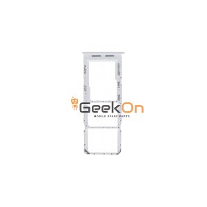 Υποδοχή κάρτας Dual Sim και SD Card / Dual Sim Tray and SD Card για Samsung Galaxy A04s A047 White