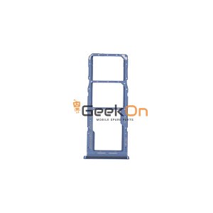 Υποδοχή κάρτας Dual Sim και SD Card / Dual Sim Tray and SD Card για Samsung Galaxy M32 M325F Light Blue