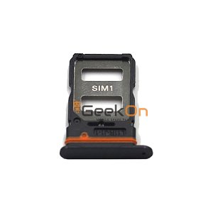 Υποδοχή κάρτας Dual Sim / Dual Sim Tray για Xiaomi Poco F4 GT 21121210G Stealth Black