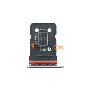 Υποδοχή κάρτας Dual Sim / Dual Sim Tray για Oppo Find X5 Pro CPH2305 Dual Card Black