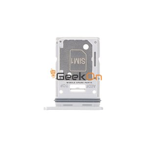 Υποδοχή κάρτας Dual Sim και SD Card / Dual Sim Tray and SD Card για Samsung Galaxy A54 5G A546 Dual Card Silver