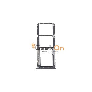 Υποδοχή κάρτας Dual Sim και SD Card / Dual Sim Tray and SD Card για Xiaomi Poco M5 Dual Card Black