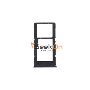 Υποδοχή κάρτας Dual Sim και SD Card / Dual Sim Tray and SD Card για Xiaomi Poco X5 Dual Card Black