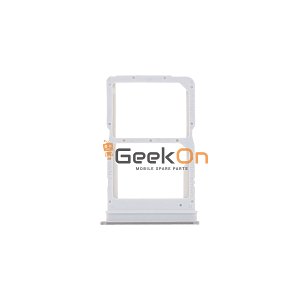 Υποδοχή κάρτας Dual Sim / Dual Sim Tray για Honor 90 Lite Titanium Silver