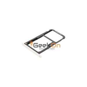 Υποδοχή κάρτας SIM και SD Tray για Huawei P10 Lite Λευκό