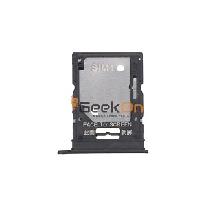 Υποδοχή κάρτας Dual Sim και SD Card / Dual Sim Tray and SD Card για Xiaomi Redmi Note 12 Pro 4G Graphite Gray