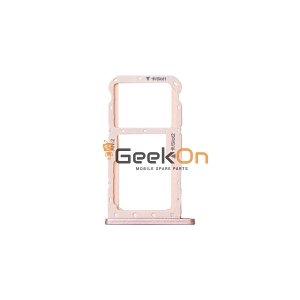 Υποδοχή κάρτας SIM και SD Tray για Huawei P20 Lite Ροζ