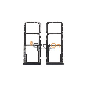 Υποδοχή κάρτας Dual Sim και SD Card / Dual Sim Tray and SD Card για Xiaomi Redmi Note 12S Onyx Black