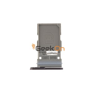 Υποδοχή κάρτας Sim / Sim Tray για Samsung Galaxy S22 Ultra 5G S908 Phantom Black