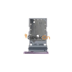 Υποδοχή κάρτας Dual Sim / Dual Sim Tray για Samsung Galaxy S23 S911 / S23 Plus S916 Lavender